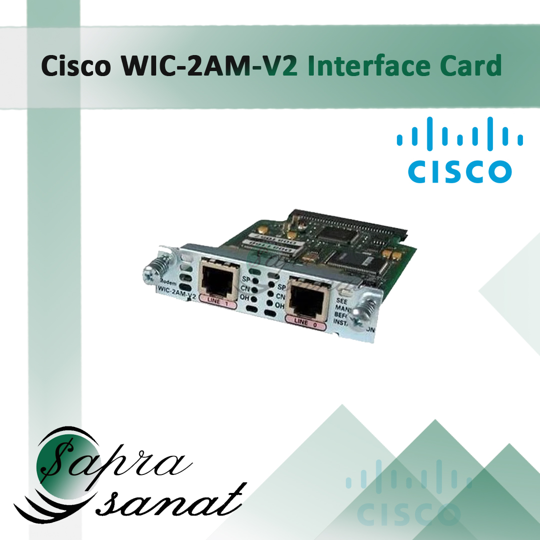 Cisco WIC-2AM-V2 Interface Card