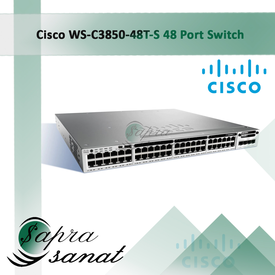 Cisco WS-C3850-48T-S 48 Port Switch