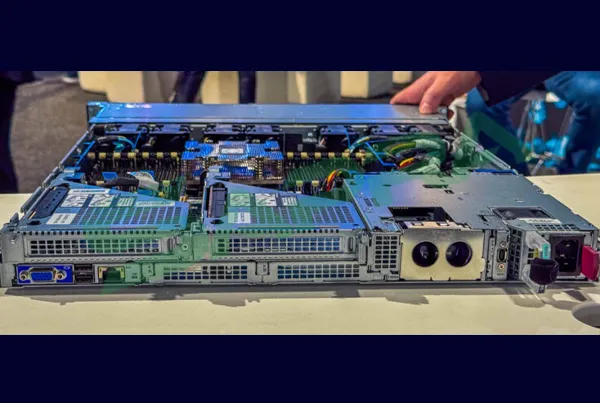 HPE Gen12 Server components inside view