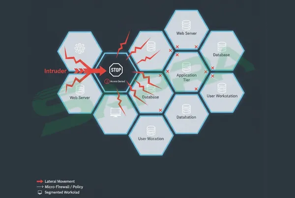 Micro-Segmentation for Lateral Movement Prevention Diagram_