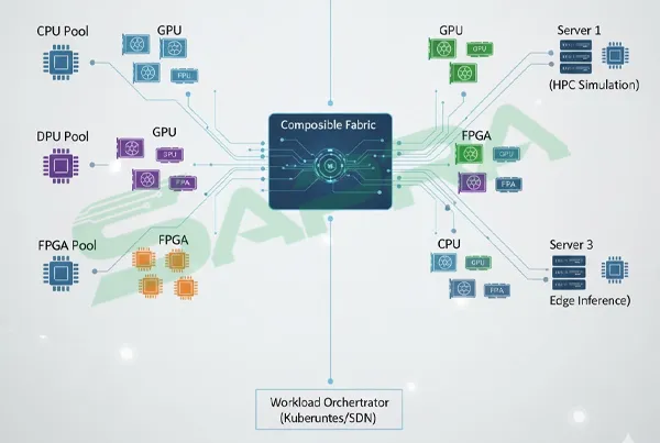 Composable Infrastructure for Dynamic Hardware Accelerator Allocation