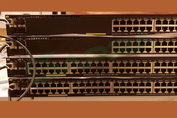 HPE Aruba 2930M or 3810M Switch Stack VSF-IRF