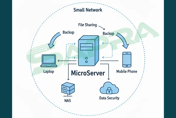 Home Office Network with MicroServer