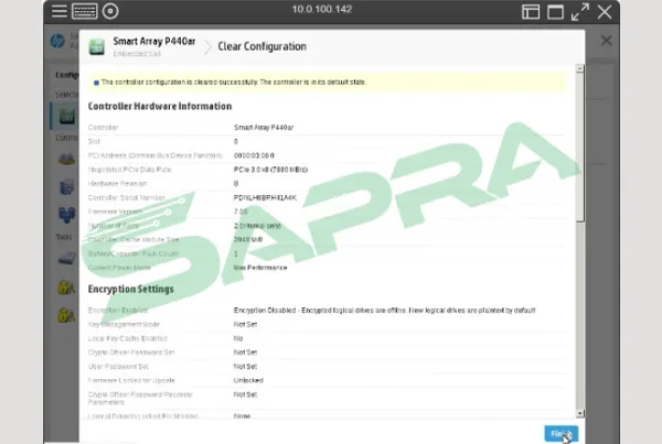 HPE Server RAID Configuration