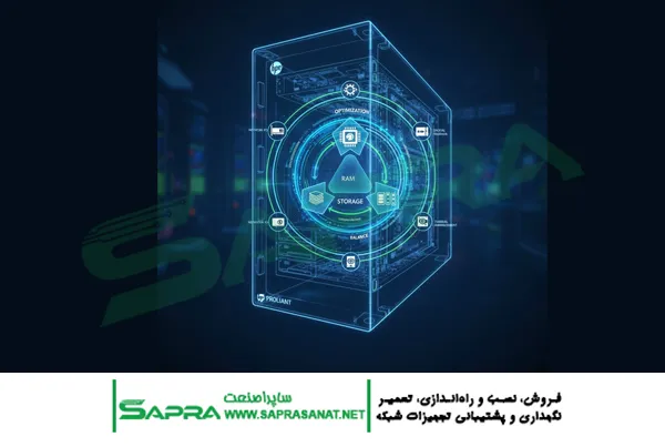 توازن اجزای سرور HP و پیکربندی