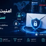 امنیت ایمیل سازمانی با احراز هویت چندمرحله‌ای، فیلتر اسپم و محافظت در برابر بدافزار