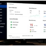 داشبورد مدیریت متمرکز FortiManager در دیتاسنتر